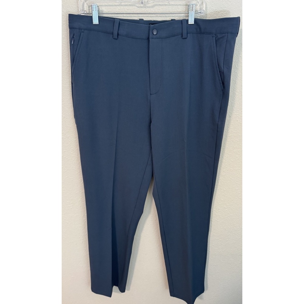 Quince 24/7 Ultra Stretch Men's Smart Chino Pants Ocean‎ Blue 36x32 NWOT